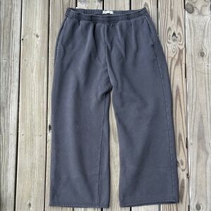 Abercrombie & Fitch Wide Leg Sweatpants